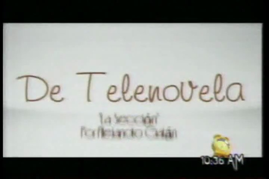 DE TELENOVELA... La sección (4/junio/2013)