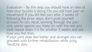 Bursitis Treatment | Treatment for Bursitis