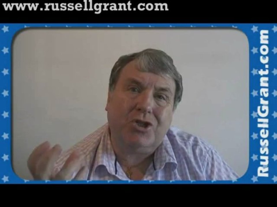 Russell Grant Video Horoscope Virgo June Friday 7th 2013 www.russellgrant.com