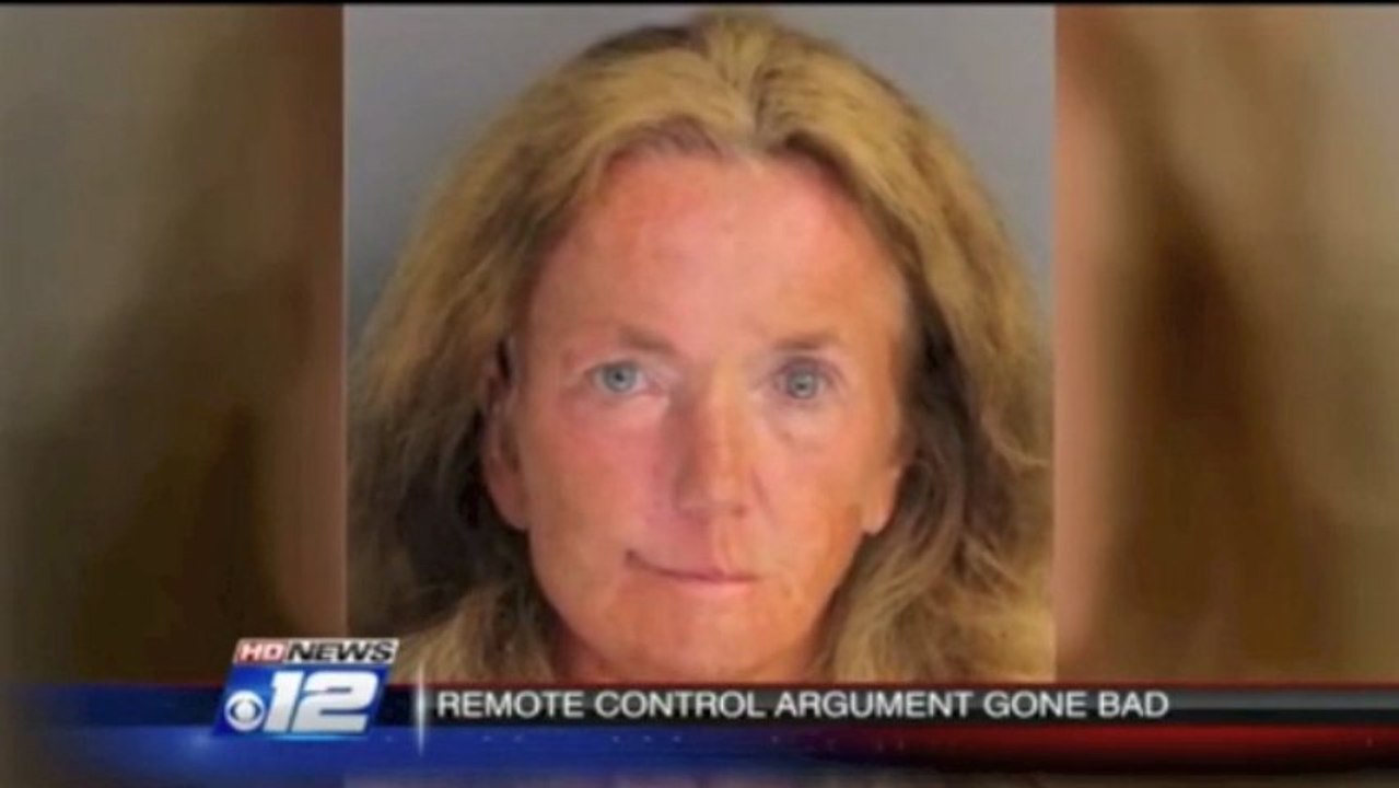 Woman Stabs Husband, Defecates on Police Officers