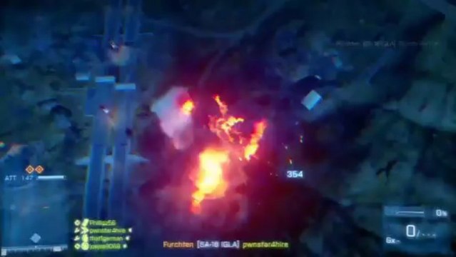 BF3| Battlefield 3 The GUNSHIP (AC-130 Armored Kill Death Valley Gameplay/Commentary)