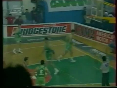 PAO vs Olympiakos 72-77 Greek League 1993 Finals