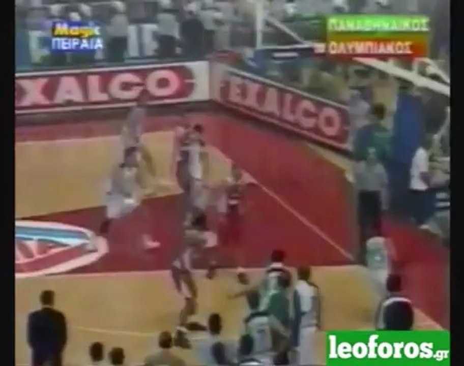 Παναθηναϊκός-Ολυμπιακός 79-63 5ος Τελικός 2001