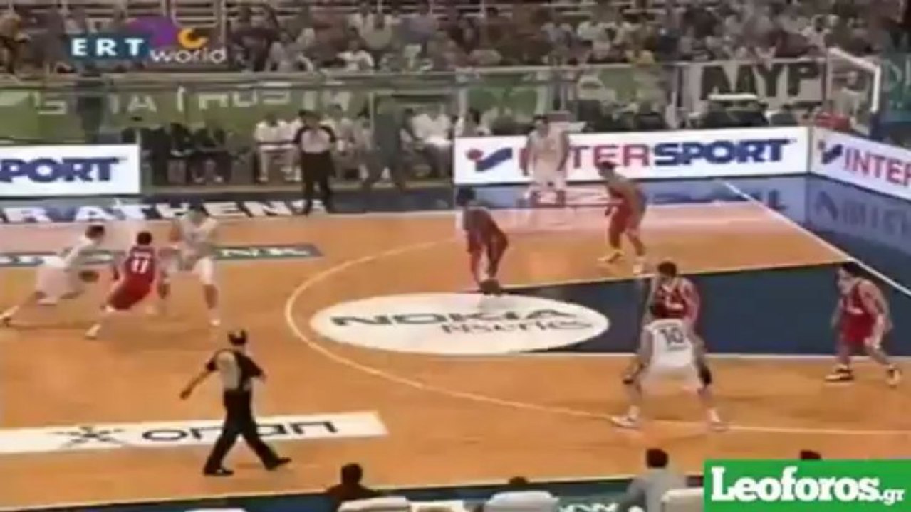 Παναθηναϊκός-Ολυμπιακός 86-85 3ος Τελικός 2006...