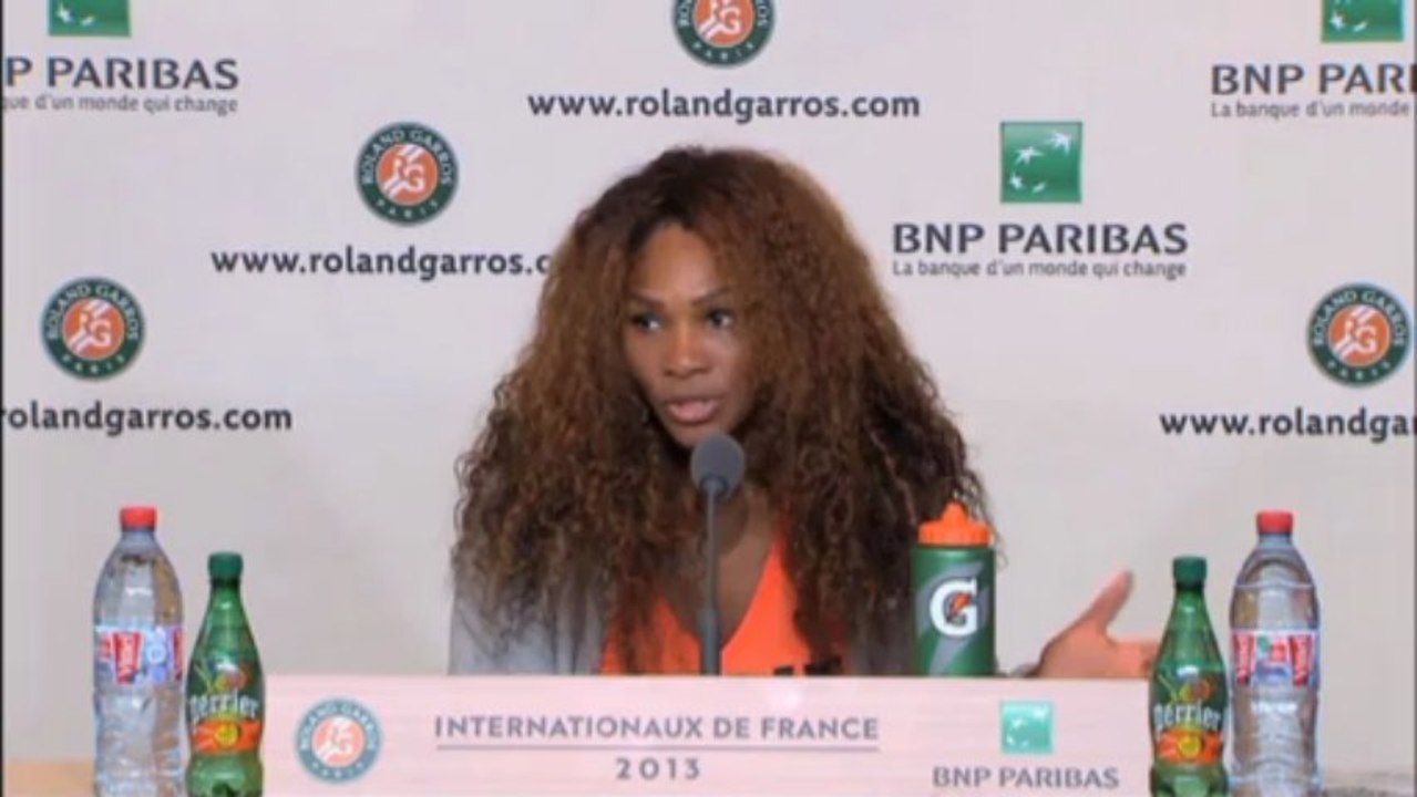 French Open: Serena rigoros: 'Kann mir kein Mitleid erlauben'