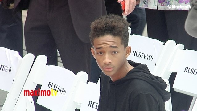 Jaden Smith at Jackie Chan's Handprint and Footprint Ceremony