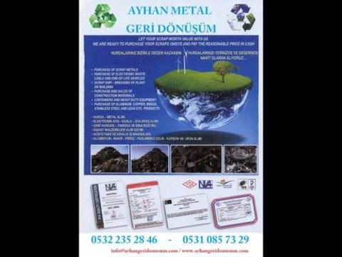 hurda paslanmaz hurda paslanmaz fiyatları 0531 085 73 29