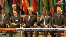 France: Hollande reçoit le prix pour la paix décerné par l’UNESCO