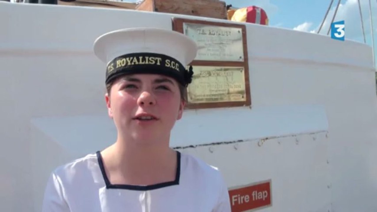 Armada 2013 : Beckie, cadette à bord du TS Royalist
