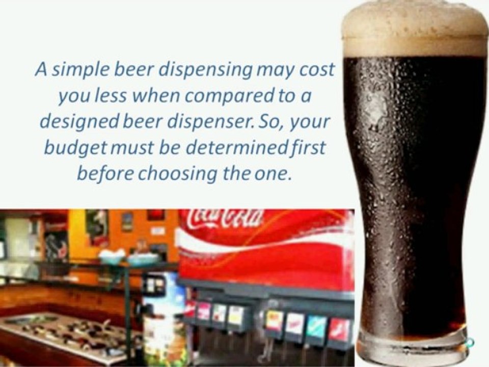 beer dispensing