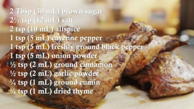 Caribbean Jerk Seasoning Rub Recipe