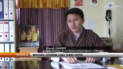Bhutan: Citizens cast their votes