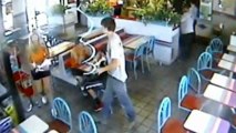 CCTV: Mini-van crashes into Ohio Taco Bell restaurant