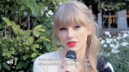 Taylor Swift à Paris: son nouvel album