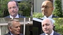 Hollande, Ayrault, Fabius et Désir réagissent à la disparition de Pierre Mauroy