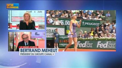 Bertrand Meheut, président du groupe Canal + dans Le Grand Journal - 6 juin 4/4