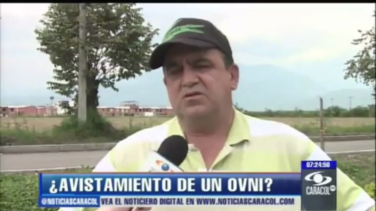 UFO Spotted Over Multiple Cities In Columbia