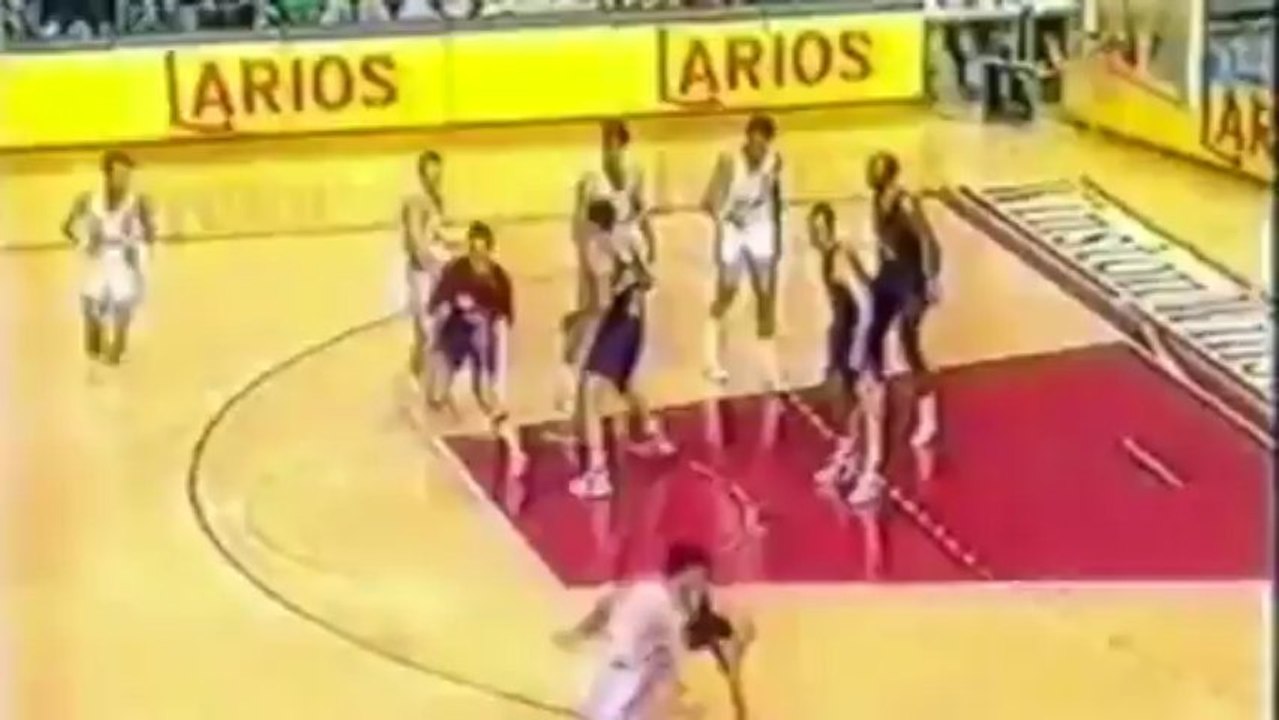 Drazen Petrovic en el Real Madrid