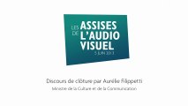 Discours de clôture des Assises de l'Audiovisuel