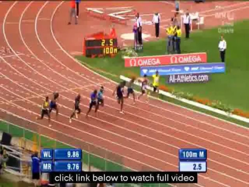 Usain Bolt beaten by Justin Gatlin in 100m at Diamond ...