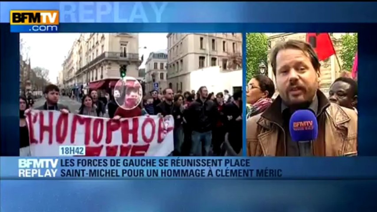 BFMTV Replay: Clément Méric, militant d'extrême gauche, est décédé - 06/06