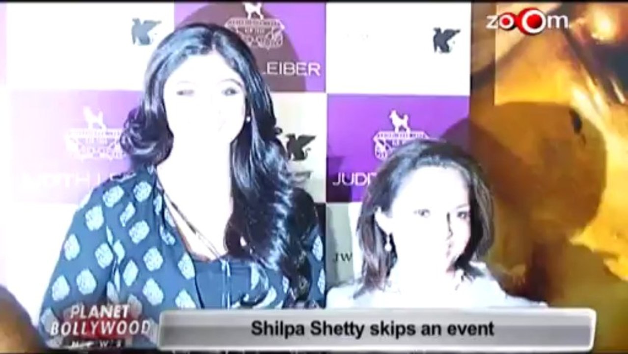 Shilpa Shetty skipped a social event to avoid media questioning