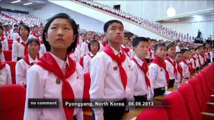 Children's Day celebrated in North Korea - no comment