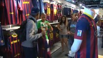 Los aficionados no esperan a que le asignen un número de dorsal para hacerse con una camiseta de Neymar