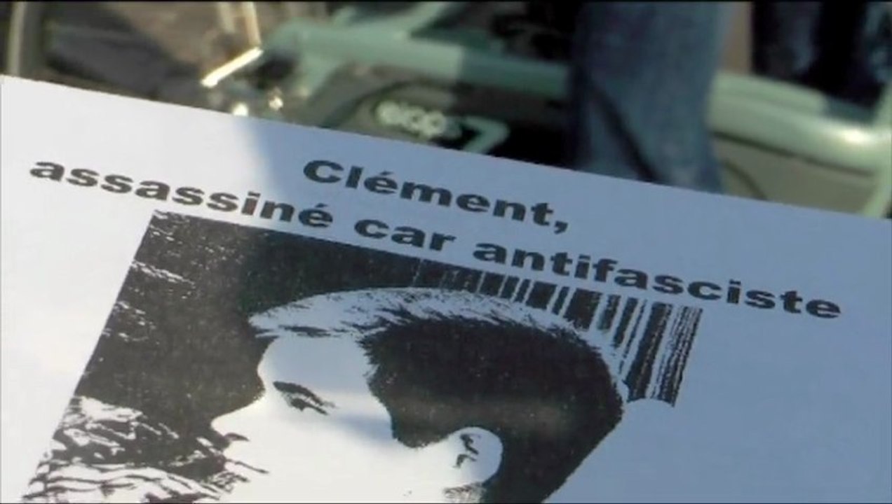 Manif antifa - Hommage à Clément Méric