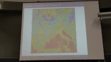 Simulation numérique de la pollution atmosphérique, par Vivien Mallet