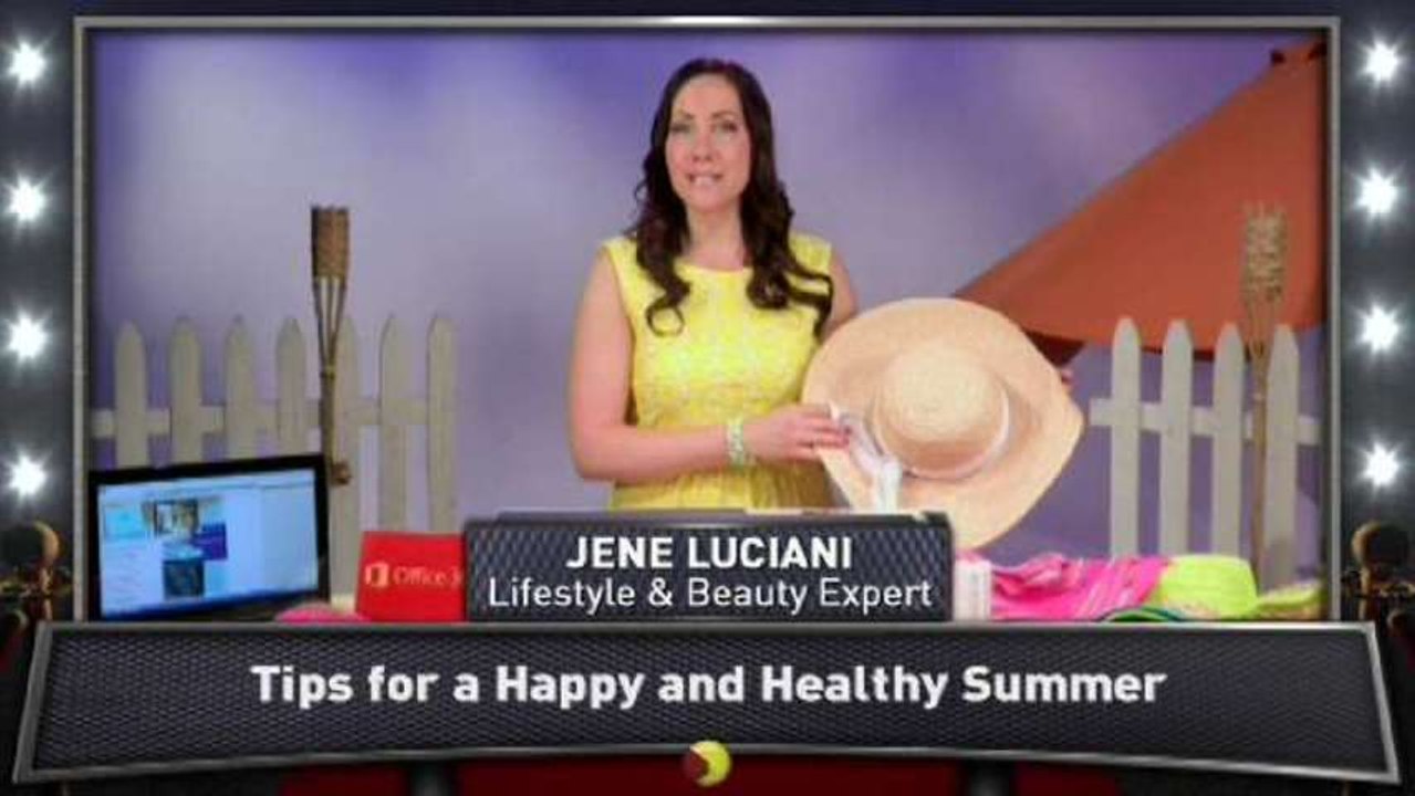 Jene Luciani's Tips for a Healthy Summer