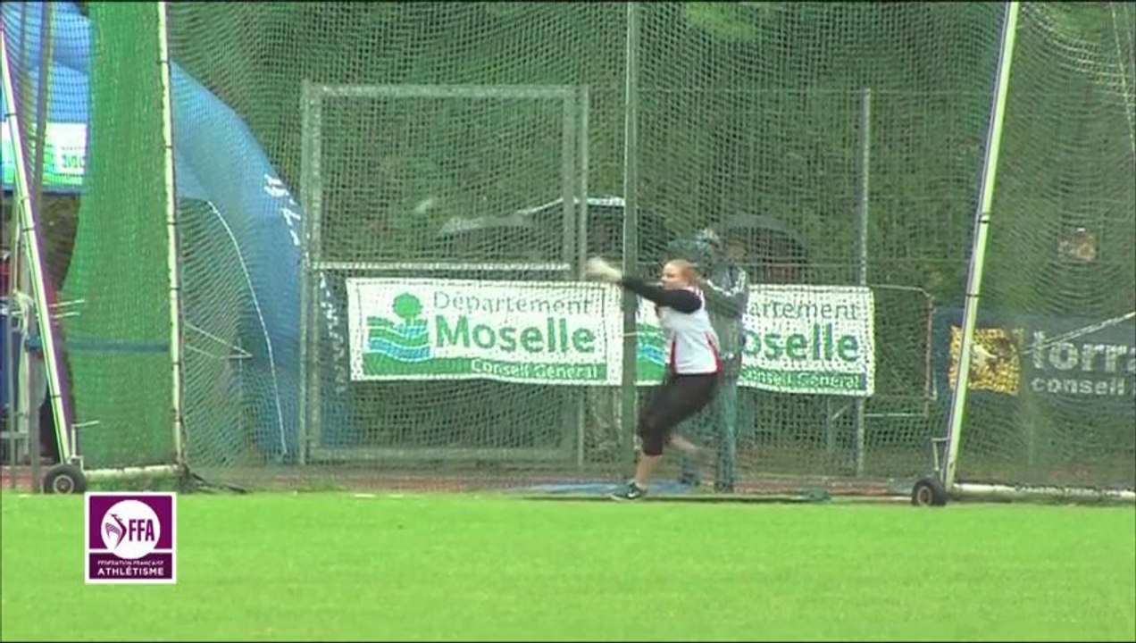 Lancer du marteau F Meeting Forbach 2013