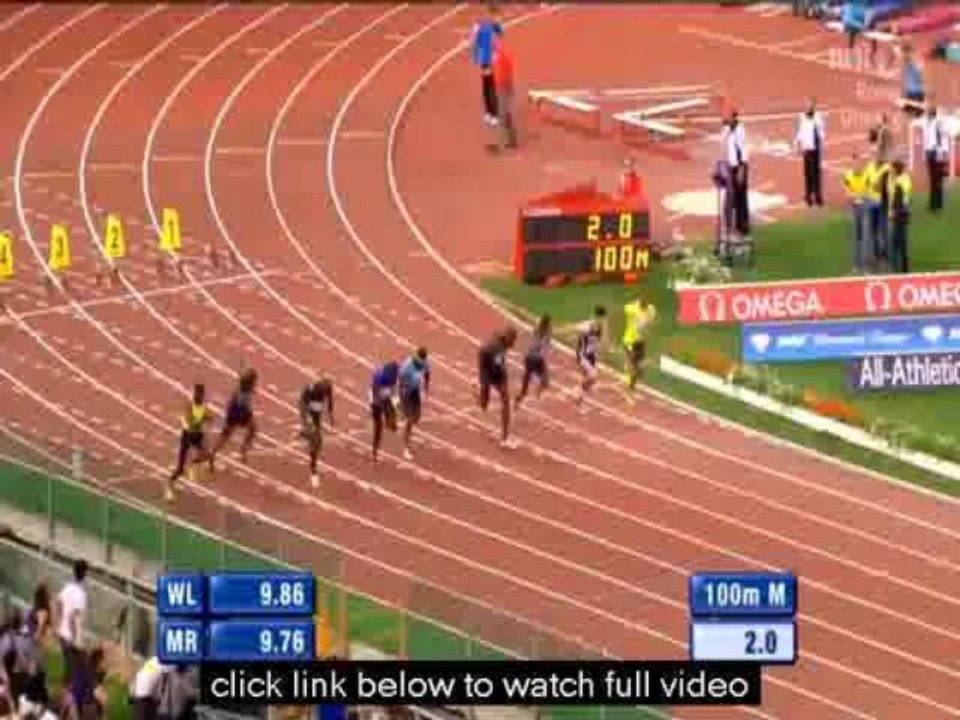 'Fastest man alive' LOSES 100m sprint: Olympic champion Usain Bolt beaten by American