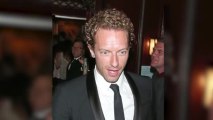 Chris Martin Shows Off His Tight Curls