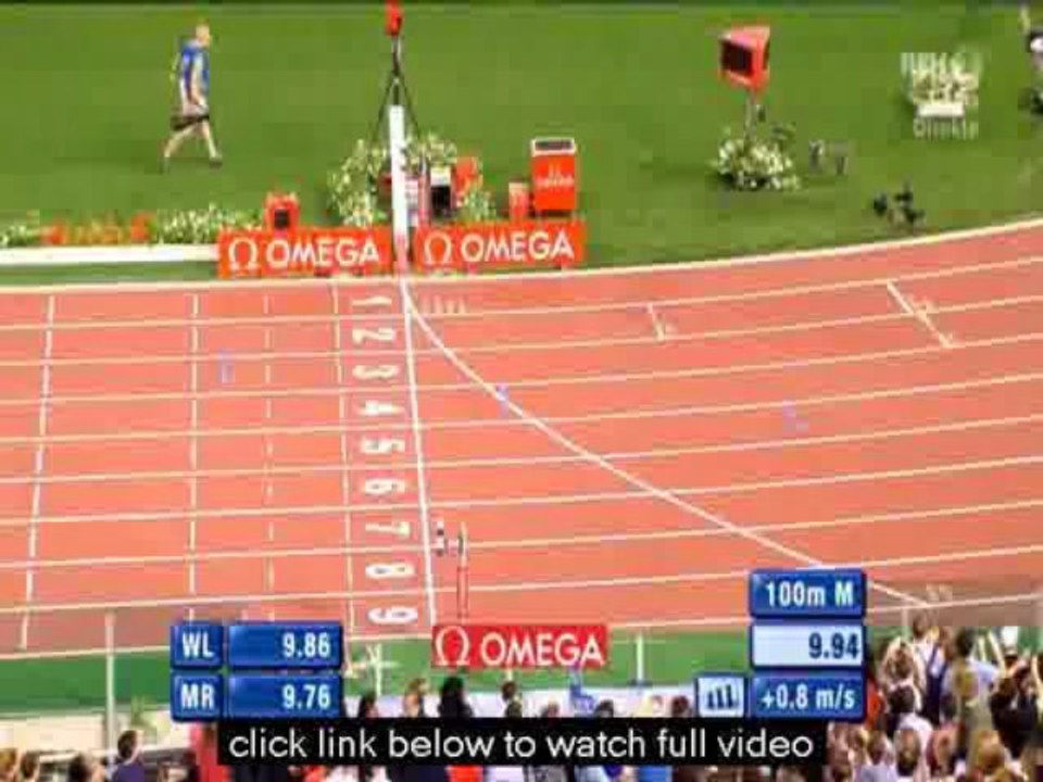 Usain Bolt Beaten By Justin Gatlin At Rome Golden Gala Diamond League