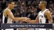 NBA Finals: Spurs Pound Heat; LeBron Off