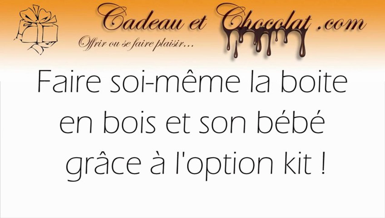 Faire soi-même sa boite à dragées baptême bébé