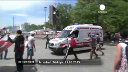 La révolte continue place Taksim - no comment