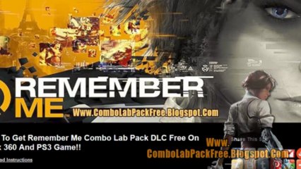 Get Free Remember Me Combo Lab Pack DLC