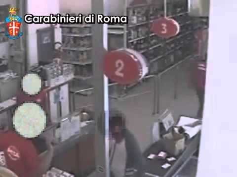 Roma - Rapinavano a mano armata sulla casilina arrestati due rapinatori (07.06.13)
