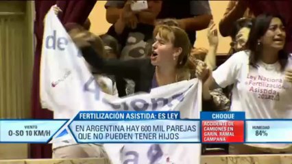 Fertilización asistida es ley  - El Trece