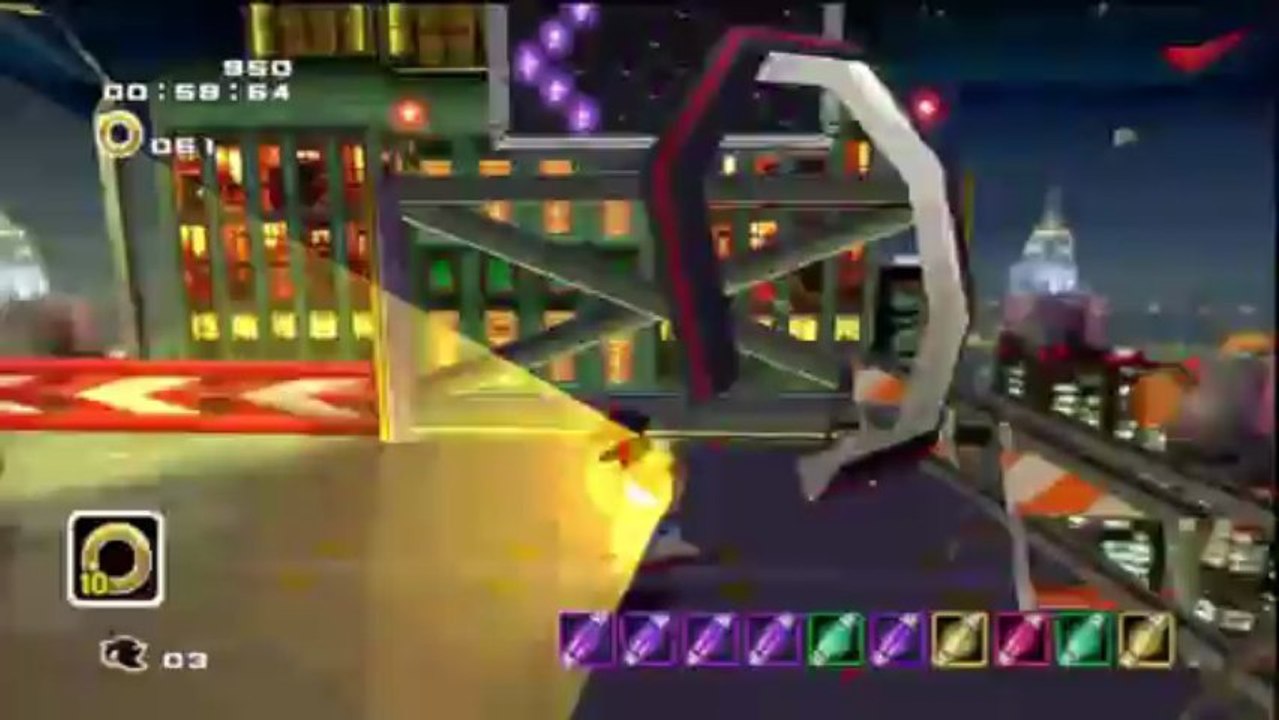 Sonic Adventure 2 Battle - Dark - Shadow : Radical Highway - Mission 3 : Trouve le Chao perdu !