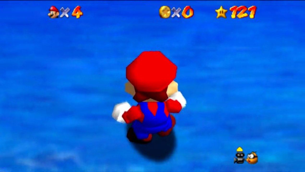 Super Mario 64 - Transparent Battlefield