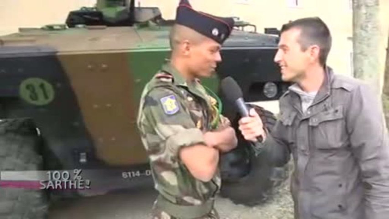 100% Sarthe : Portes ouvertes au 2ème RIMA de Champagné