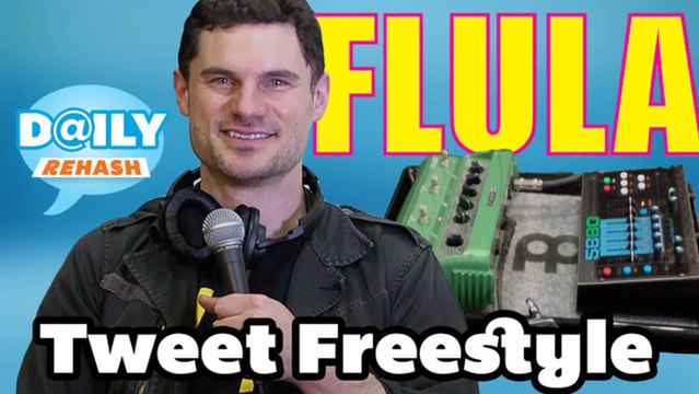 DJ Flula freestyles celebrity tweets | DAILY REHASH | Ora TV