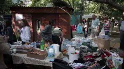 Ankara: les manifestants se rassemblent dans le parc Kugulu