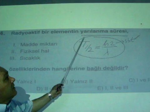 UĞUR DERSHANESİ LYS-8 SORU 14