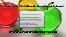 New Evasi0n Untethered Jailbreak iOS 6.1.3 iPhone 4s