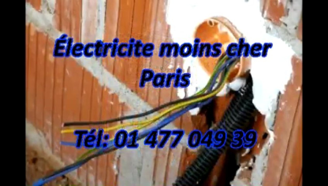 Électricité moins cher Paris Tél: 01 477 049 39