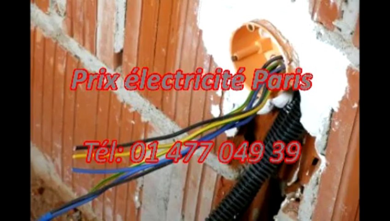 Prix électricité Paris Tél: 01 477 049 39
